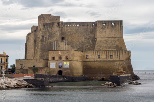 Castel dell'Ovo in Naples. Italy. photo