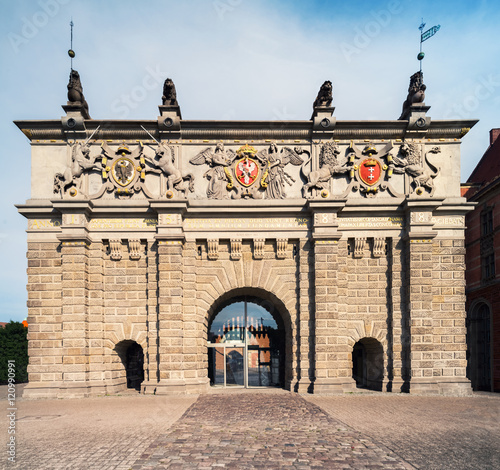 The Upland Gate in Gdansk, Poland