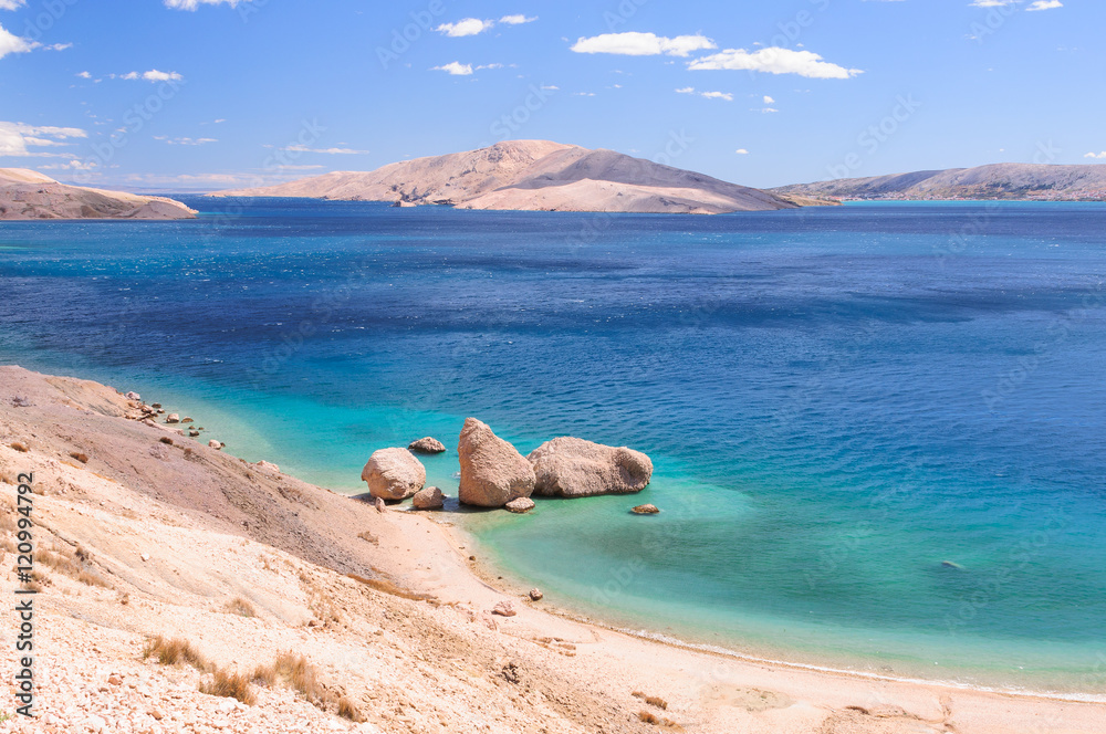 Croazia Spiaggia di Rucica Pag