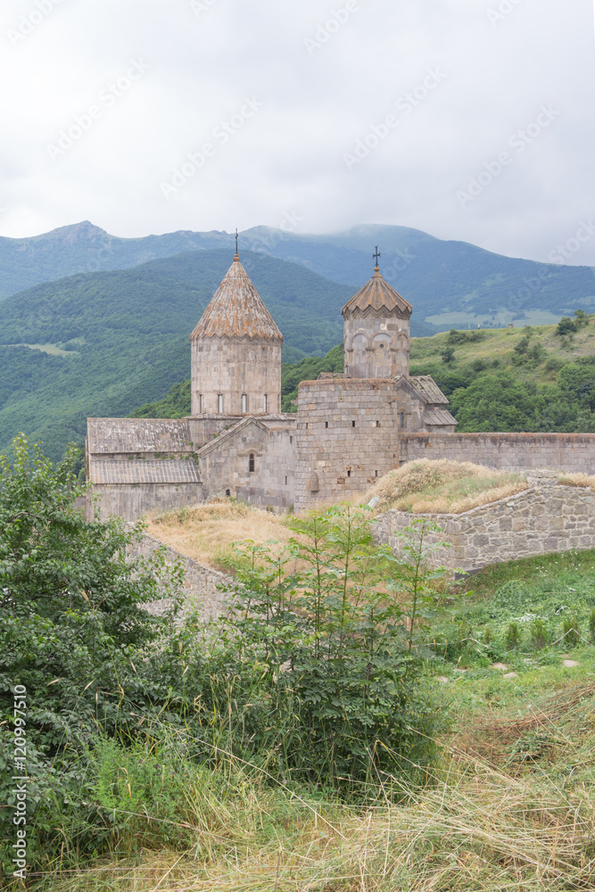 Tatev monastery in Goris , Armenia
