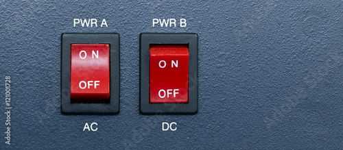 AC and DC Power switch