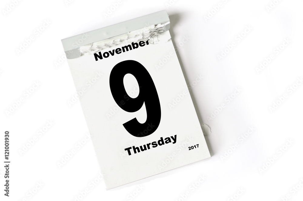 9. November 2017 9. November 2017