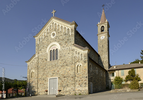 San Bernardo church, Tiglieto, Italy