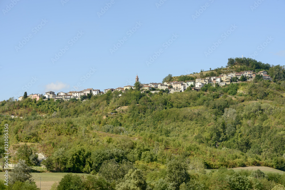 Parodi Ligure village, Italy