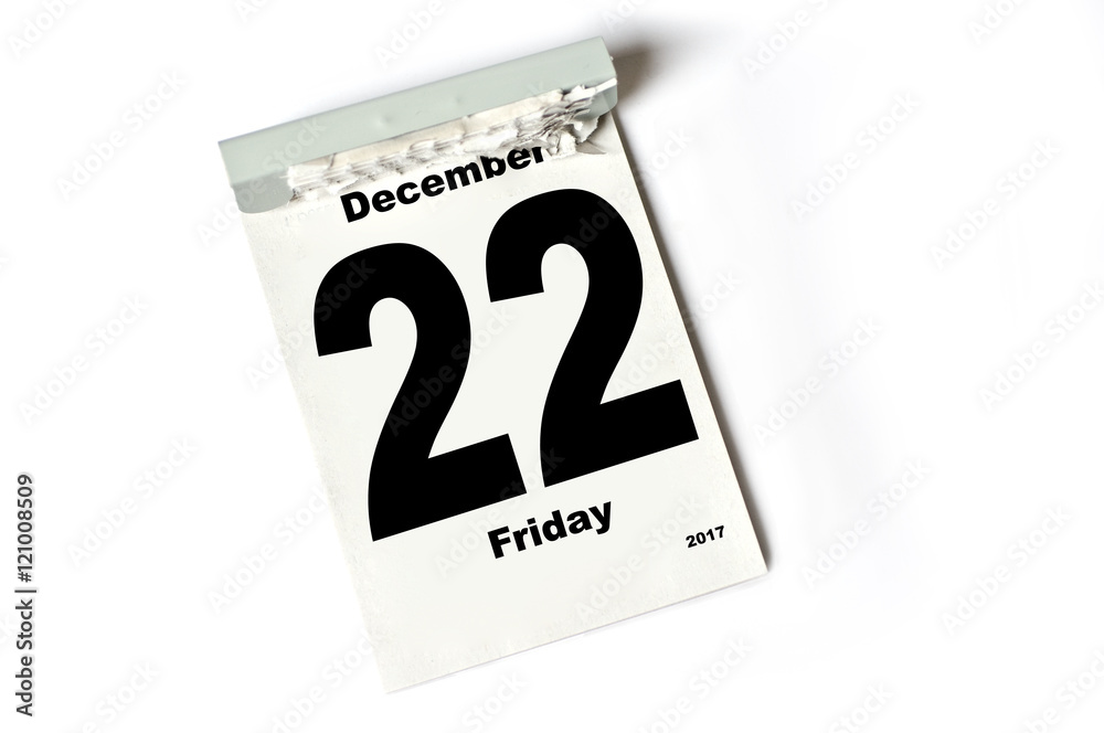 22. December 2017 22. December 2017