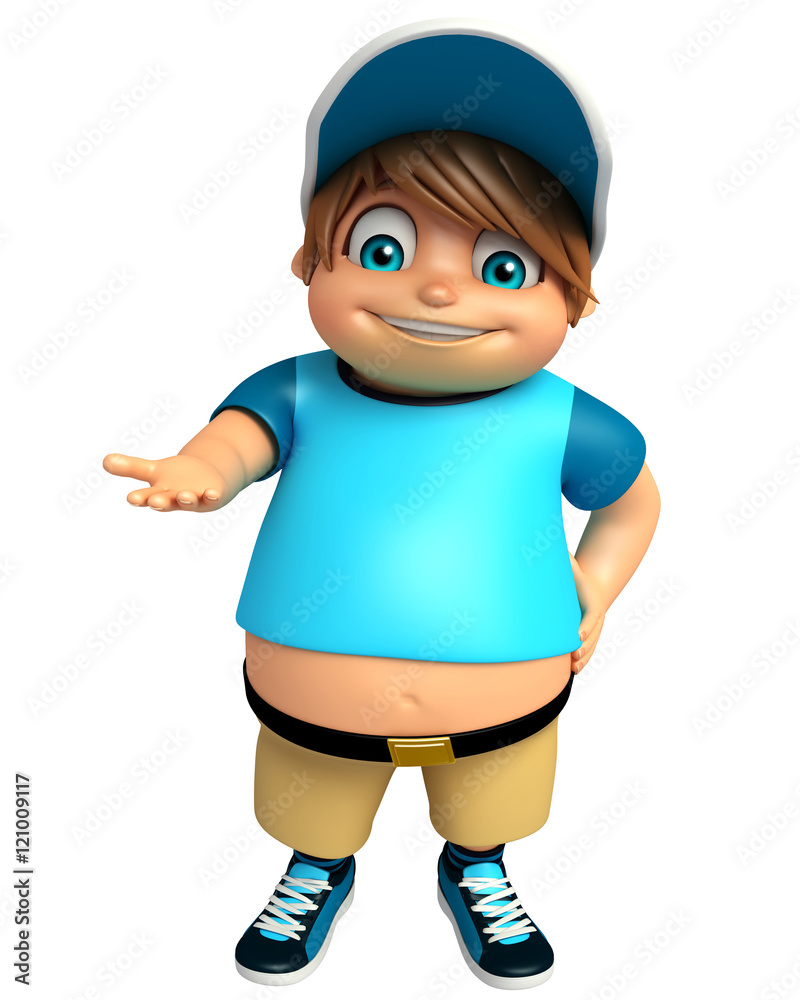 Kid boy with Hold pose Kid boy with Hold pose