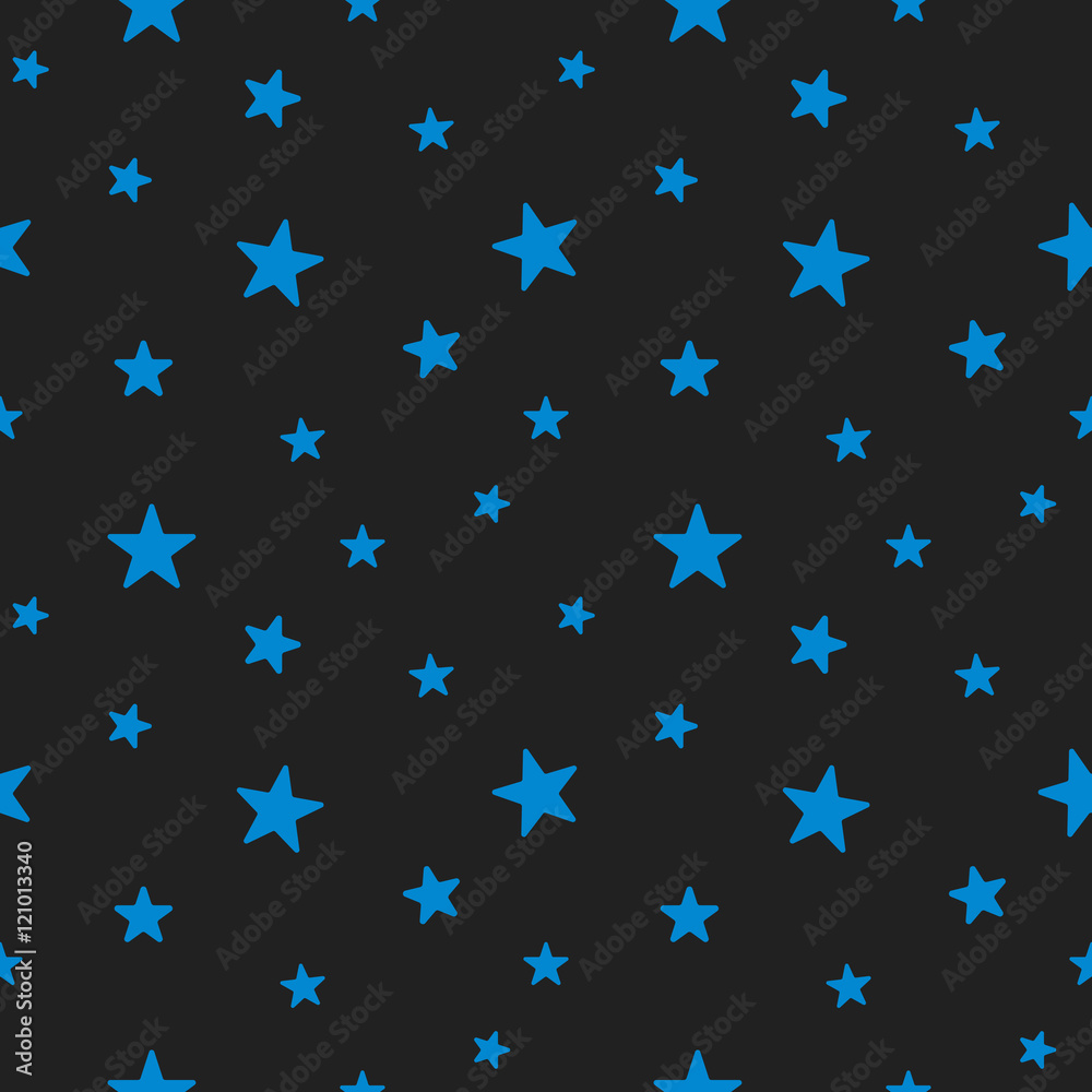 Star seamless pattern. Cute blue stars. Baby Shower Background. Star seamless pattern. Cute blue stars. Baby Shower Background.