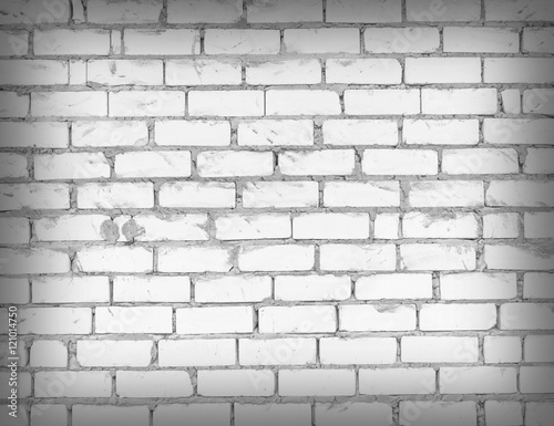 White brick wall