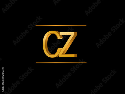 CZ Initial Logo for your startup venture