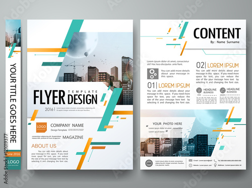 Green abstract square poster portfolio layout design.City design on A4 brochure.Cover book portfolio presentation brochure design template vector.Business flyers report magazine poster layout template
