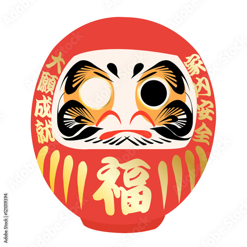 福ダルマ　片目