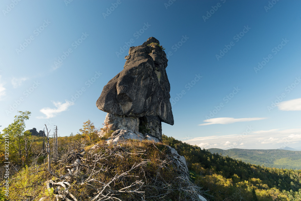 Fototapeta premium Megalith called Shaman.Megalith called Shaman