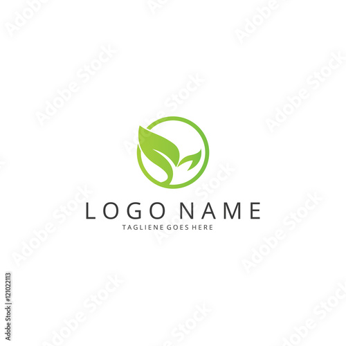 Ecology logotype. Healthy logo