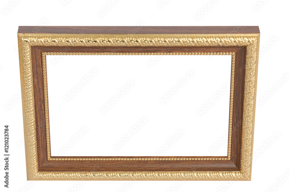 Picture frame isolated on the white background Picture frame isolated on the white background