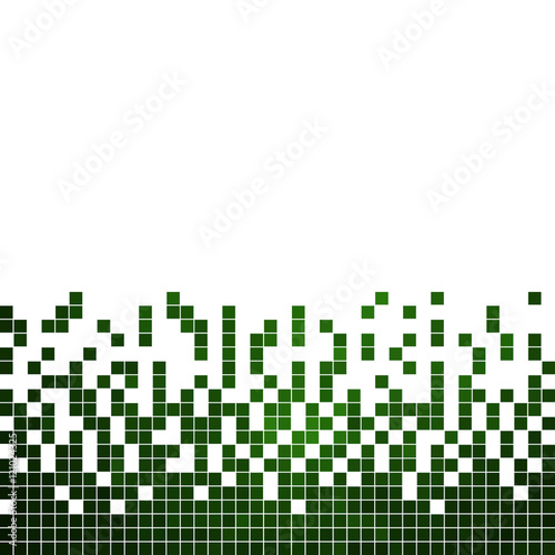 abstract vector square pixel mosaic background