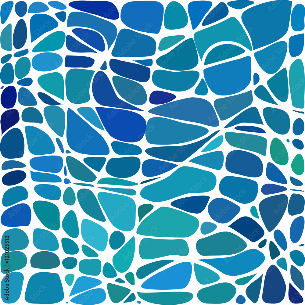Obraz premium abstract vector stained-glass mosaic background