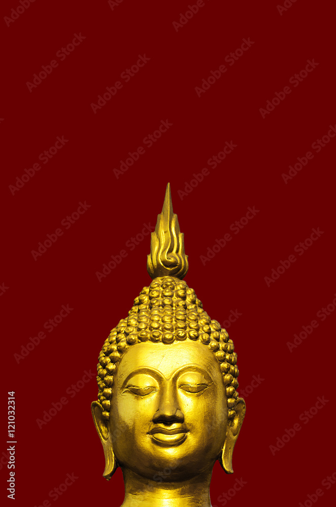 Face Buddha statues Retro Style