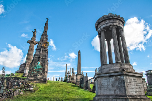 Fototapeta Glasgow Necropolis 