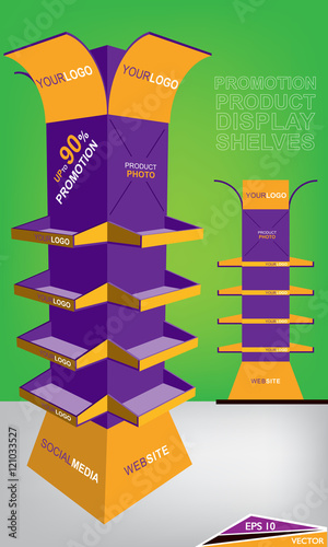 Promotion Product Display Shelves