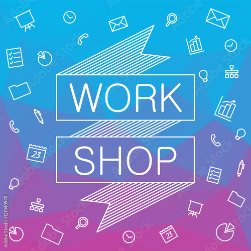 Banner for hackathon, workshop