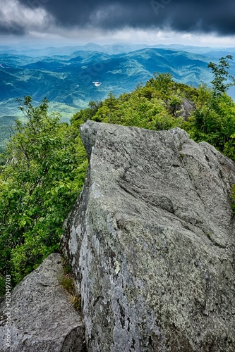 Fotografia, Obraz scenes along appalachian trail in great smoky mountains