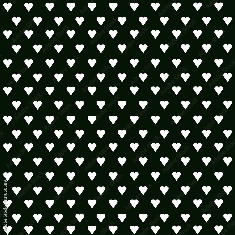 Seamless vector pattern with white hearts on pastel background Seamless vector pattern with white hearts on pastel background
