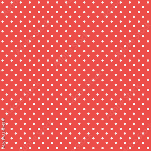 seamless polka dots pattern background