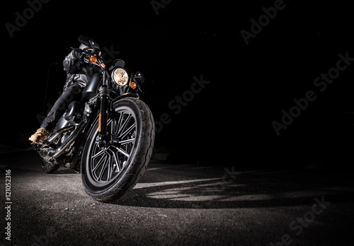 Close up of a motorcycle © Lukas Gojda