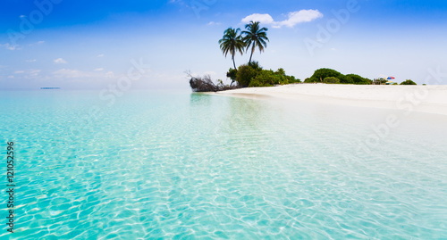 Fotografie, Obraz Maldives,  tropical sea background 3!