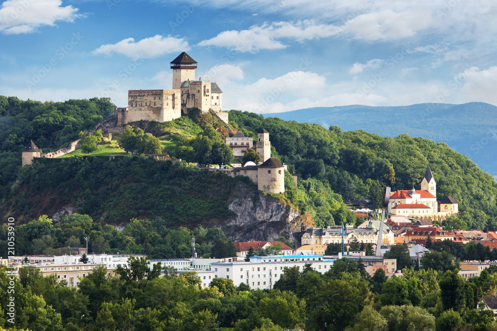 Trencin castle, Slovakia