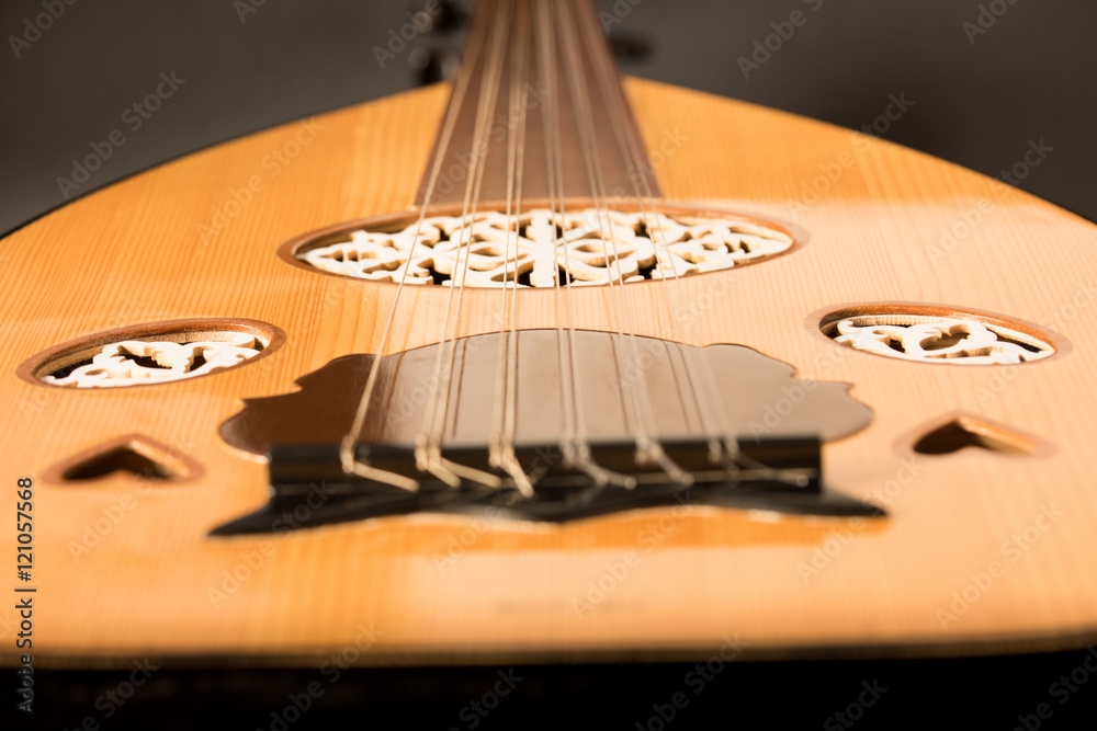 Lute o Oud oriental. Stock Photo Adobe Stock