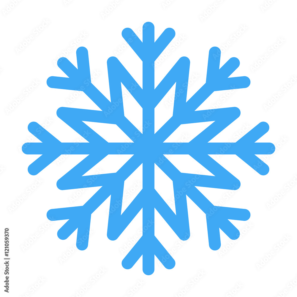 Vector illustration of snowflake for winter design. Vector illustration of snowflake for winter design.