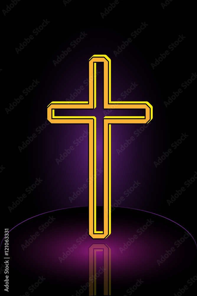 Christian Cross Vector