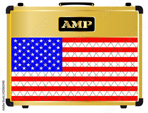 Stars and Stripes Guitar Amplifier