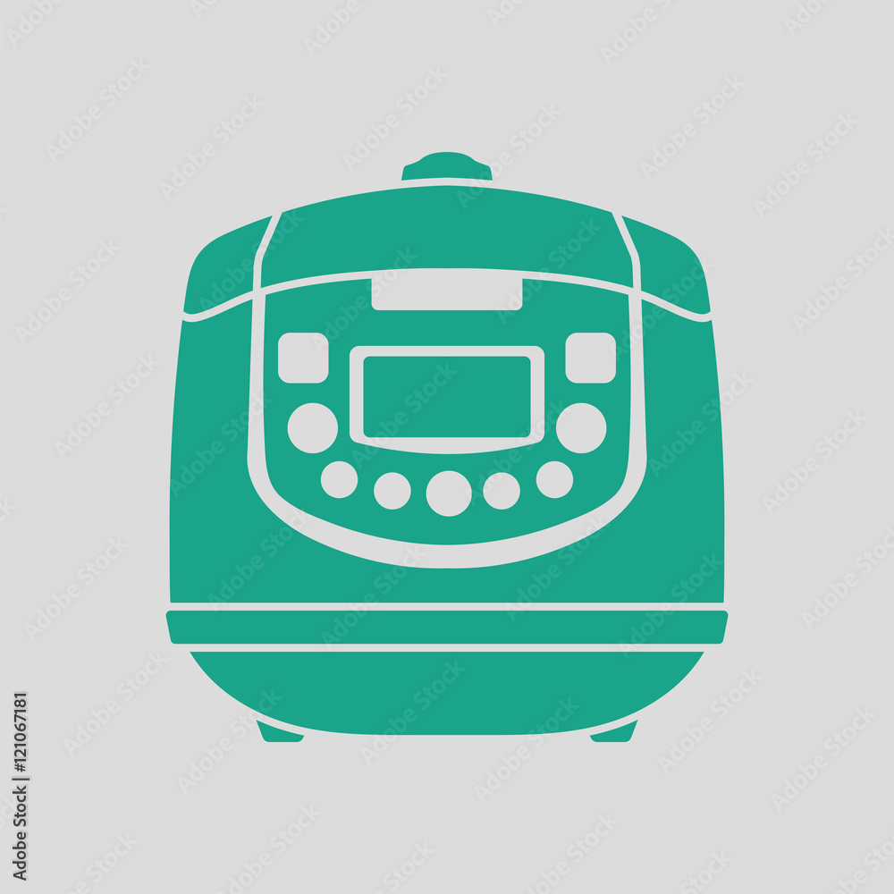 Kitchen multicooker machine icon Kitchen multicooker machine icon