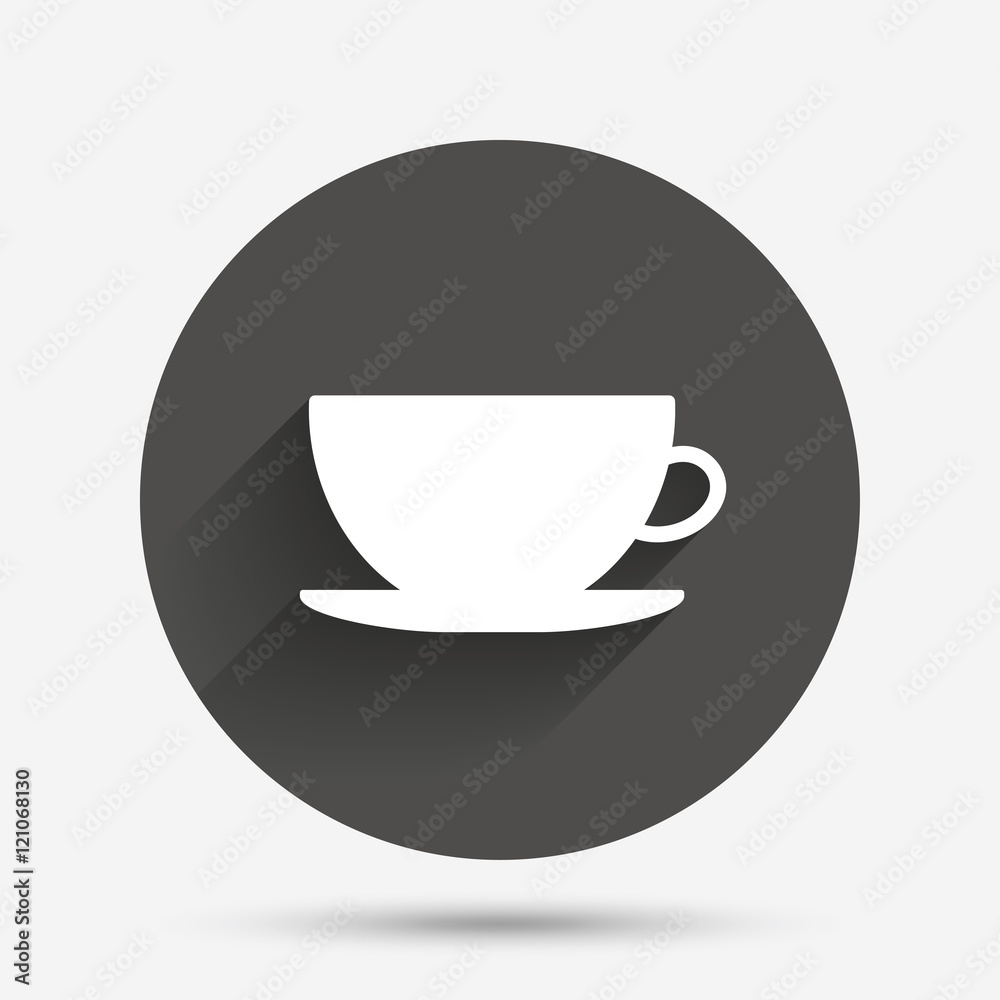 Coffee cup sign icon. Coffee button. Coffee cup sign icon. Coffee button.