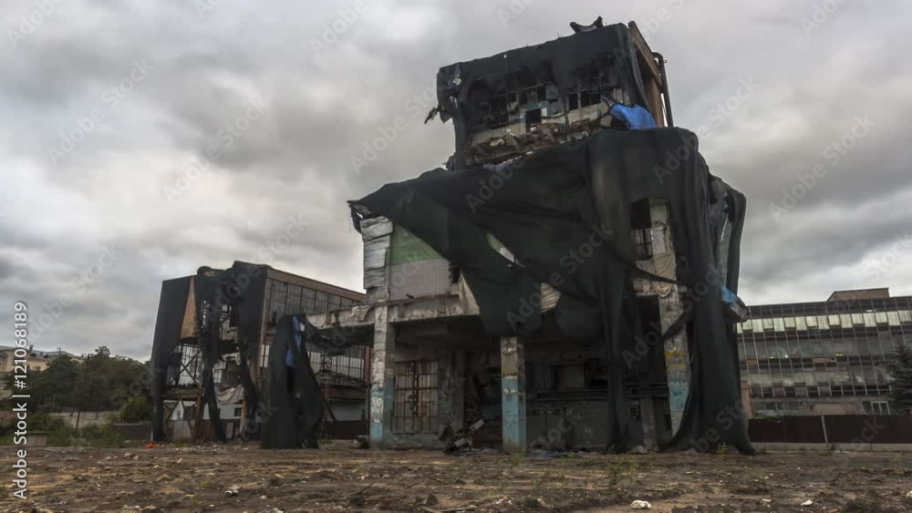 ruins of destroyed construction time lapse
ruins of destroyed construction time lapse