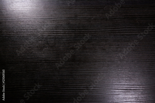 Black Desk Spotlights Workspace Background Wood Texture Flash