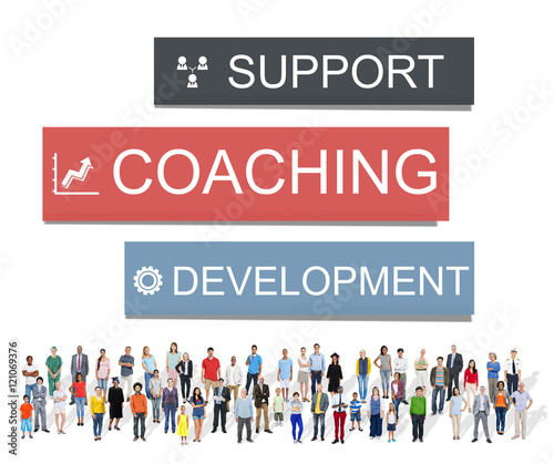 Coaching Support Development Guide Leader Concept