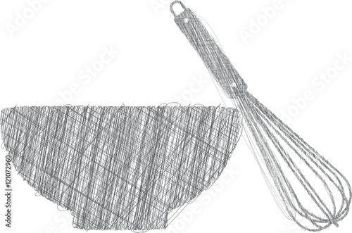 Hand Mixer illustration