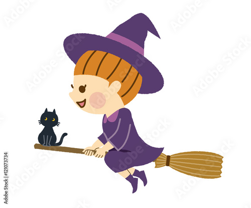 ハロウィン　魔女