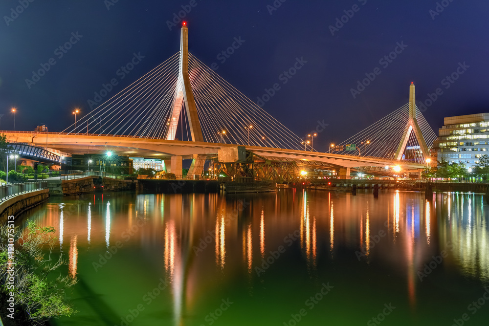 Obraz premium Boston Zakim Bridge