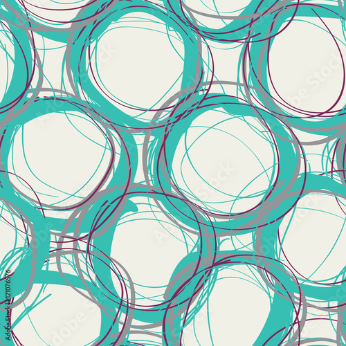 Scribble circles seamless p...