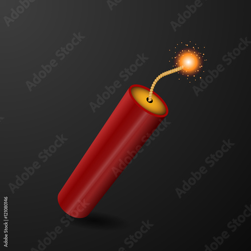 Stick of dynamite icon vector design element eps 10