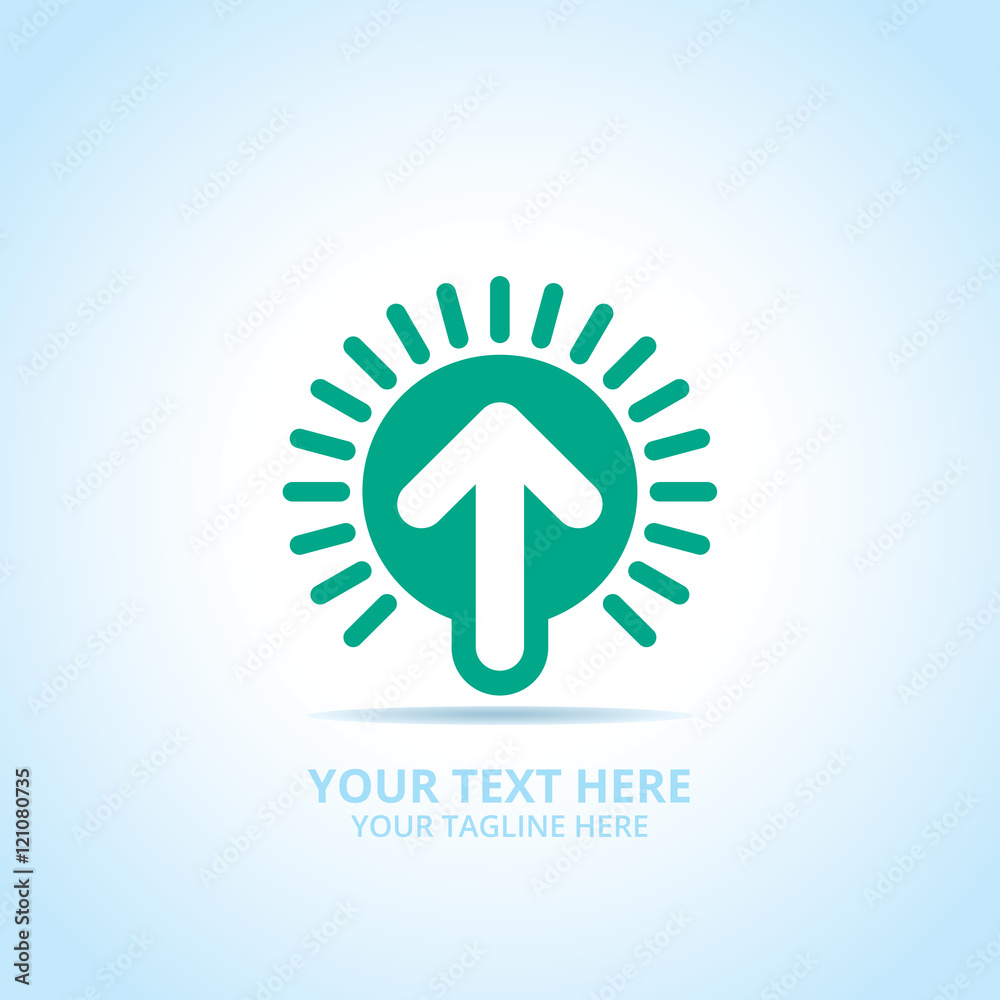 Abstract idea logo, design concept, emblem, icon, flat logotype element for template. Abstract idea logo, design concept, emblem, icon, flat logotype element for template.