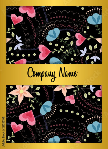 Floral business crad