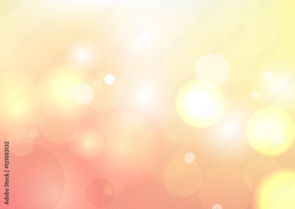 Festive bokeh background with defocused lights ; vector illustration Festive bokeh background with defocused lights ; vector illustration