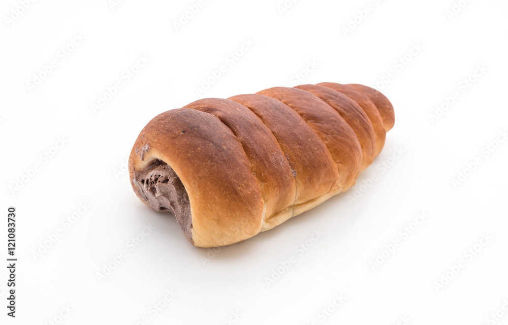 bread roll with cream bread roll with cream
