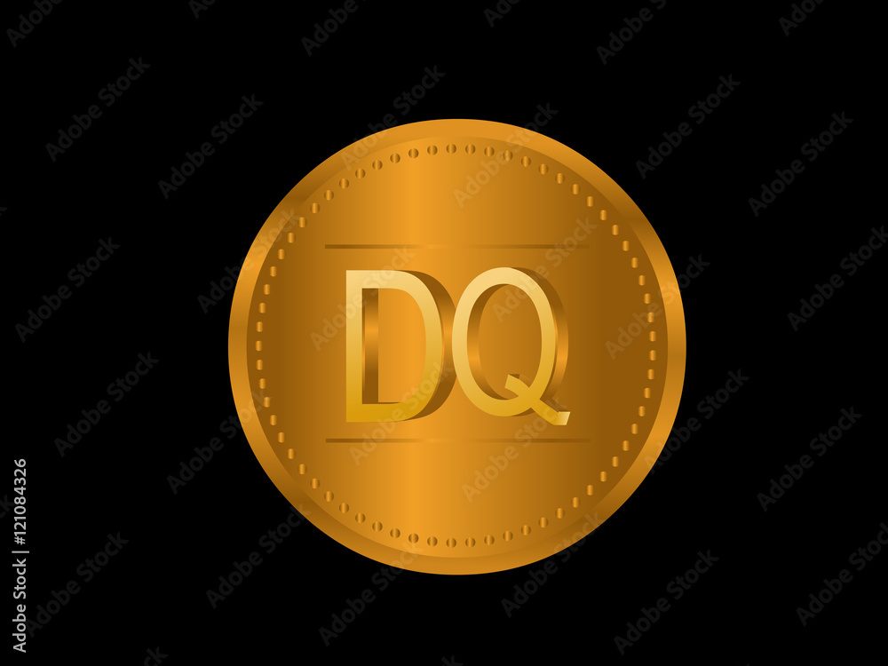 DQ Initial Logo for your startup venture DQ Initial Logo for your startup venture