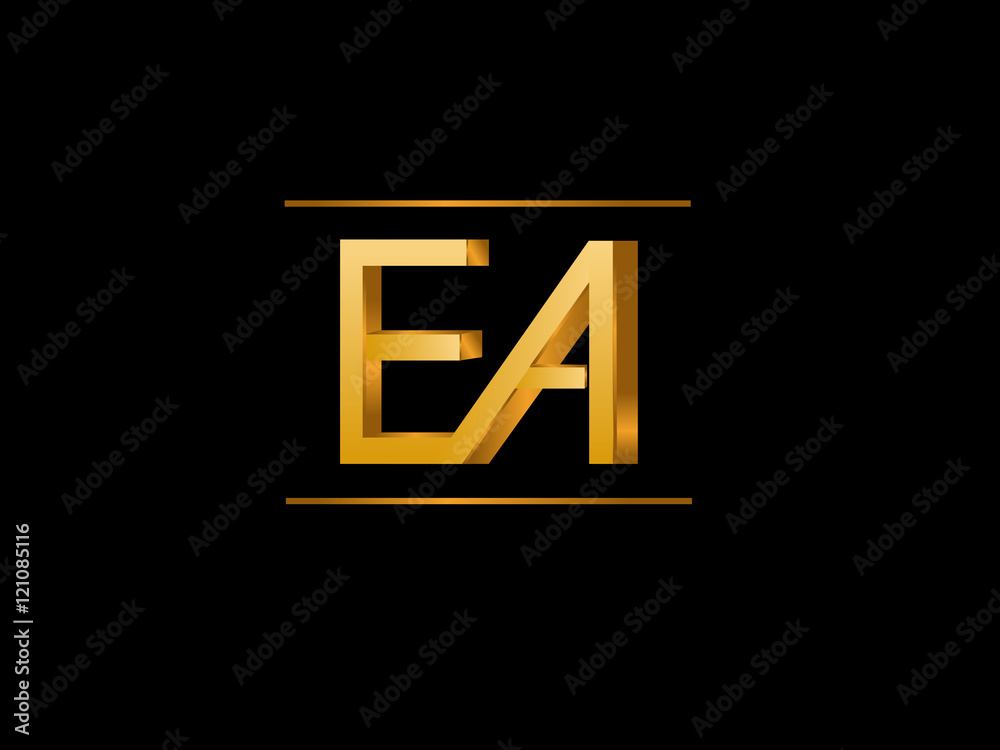 EA Initial Logo for your startup venture EA Initial Logo for your startup venture